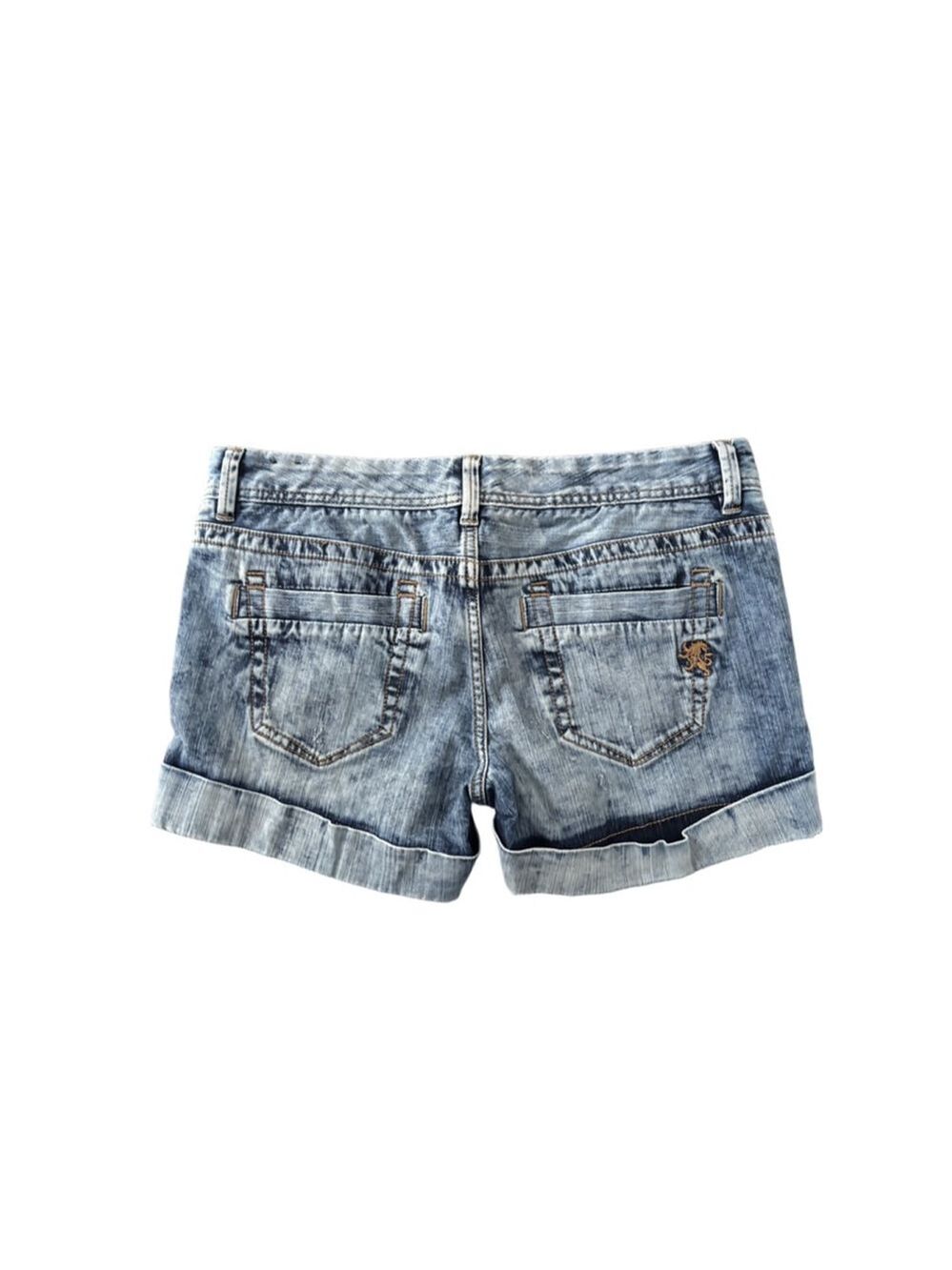 Women's Express Blue Denim Jean Shorts Size 6 - Picture 2 of 5